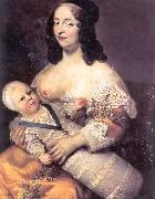 Charles Beaubrun Louis XIV et la Dame Longuet de La Giraudiere Germany oil painting artist